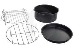Set Accessori Easy Fry XL ø 20 Cm Per Tefal E Altri Friggitrice Ad Aria (friggitrice Ad Aria Calda) XA113010, XA-113010